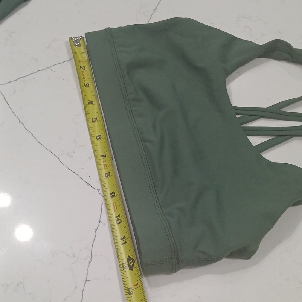 Green Activewear Set Gentle Used Sz Small - Picture 4 of 12